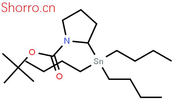 (s)-1-boc-2-三丁基錫吡咯烷結構式圖片|137496-74-3結構式圖片